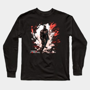 Evolution's Legacy Terra Anime T-Shirt with Characters Carrying Humanity's Hope Long Sleeve T-Shirt